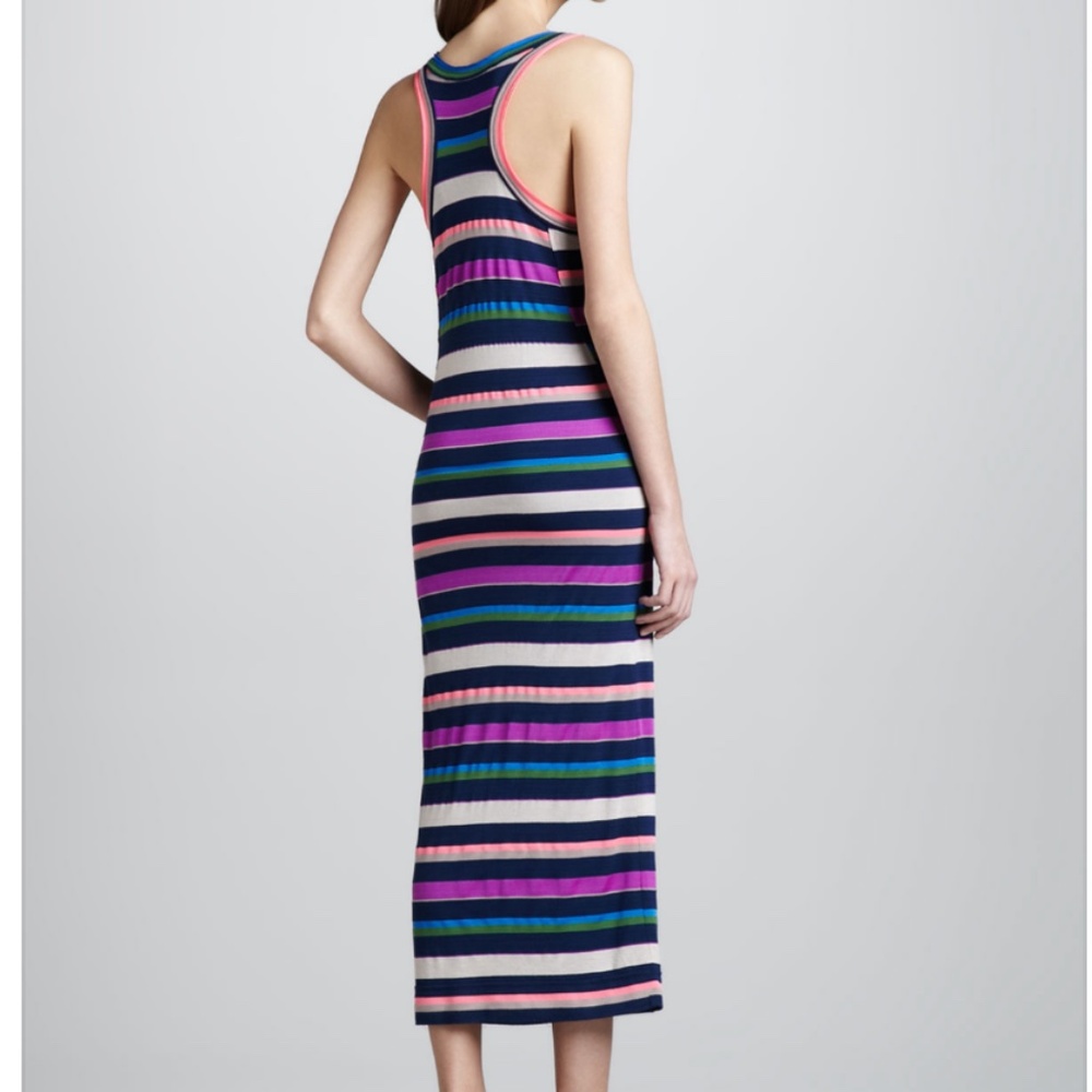 Marc By Marc Jacobs Midi Striped Dress.